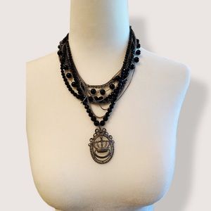 Juicy Couture black necklace